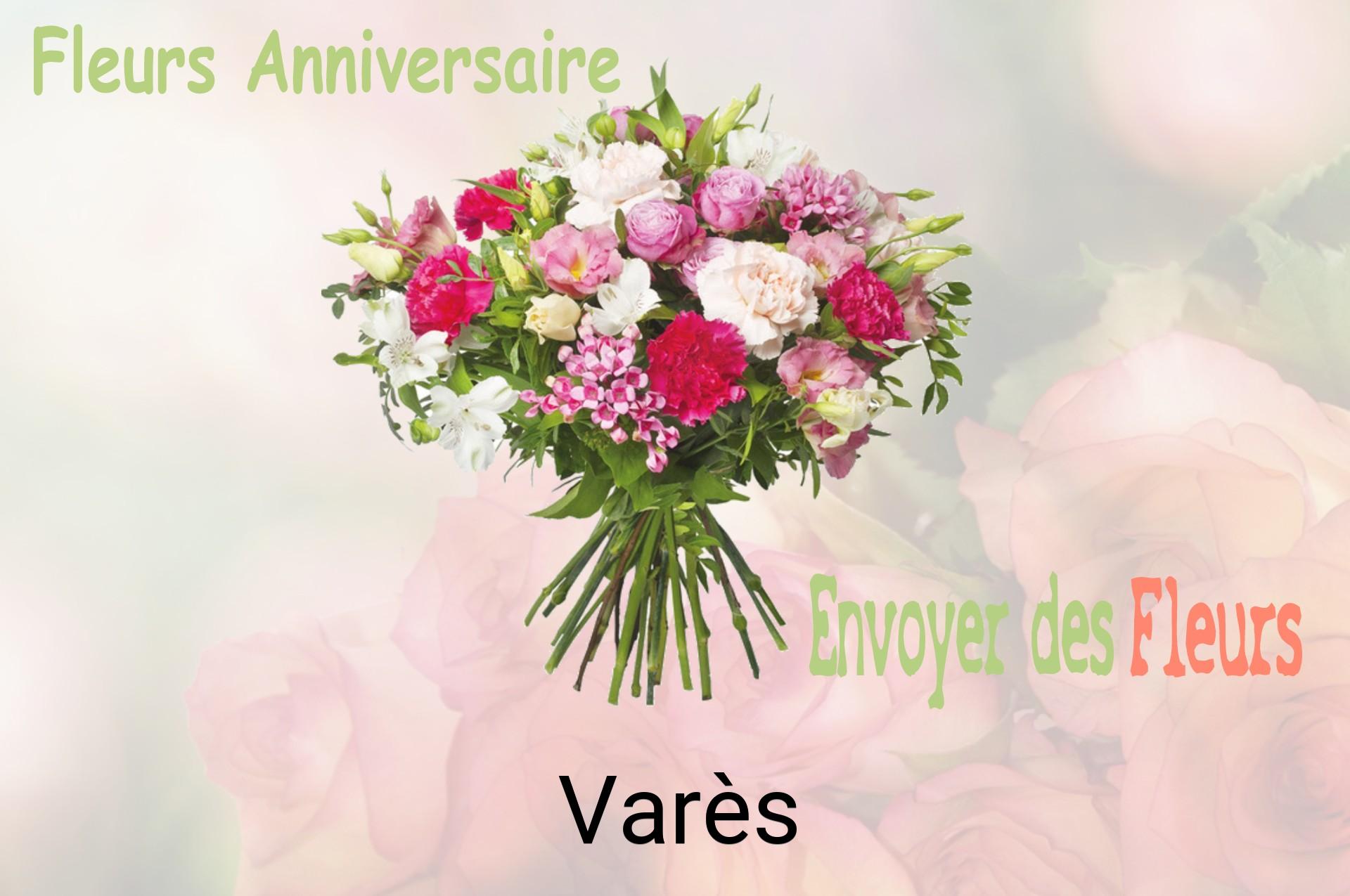 Bouquet de fleurs d’anniversaire livré à Varès